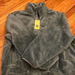 all in good half zip pullover